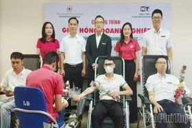 Ngày hội hiến máu “Giọt hồng Doanh nghiệp”