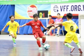 Đội U9 Phú Thọ vượt qua Vòng bảng Giải bóng đá U9 toàn quốc năm 2025