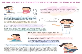 Bí quyết duy trì nguồn sữa mẹ khi đi làm trở lại