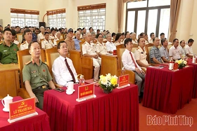 Xã Tam Dương: Tổ chức lễ Kỷ niệm 80 năm Ngày truyền thống Công an Nhân dân và 20 năm Ngày hội toàn dân bảo vệ an ninh Tổ Quốc