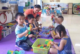 Phổ cập giáo dục mầm non cho trẻ 5 tuổi