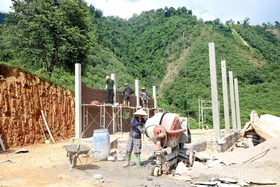 Chung sức xóa nhà tạm ở vùng khó