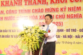 Triển khai Dự án Đầu tư xây dựng khu tái định cư khu Ao Vạnh - Bờ Trò - Gò Đen