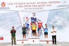 Hoàn thành 6 nội dung thi đấu tính giờ cá nhân nam, nữ