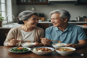 Bí quyết xây dựng bữa ăn lành mạnh cho người cao tuổi