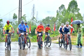 Kịch tính, bất ngờ nội dung vô địch xe đạp địa hình trẻ quốc gia