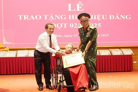 Trao tặng, truy tặng Huy hiệu Đảng đợt 2/9/2025 cho 133 đảng viên