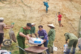 Xã Hiền Lương chủ động phòng, chống bão số 5