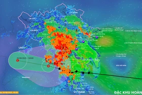 Bão Kajiki suy yếu thành áp thấp nhiệt đới