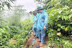 Bão số 5 gây mưa lũ lớn ở Phú Thọ: 1 người bị thương, nhiều công trình hư hại