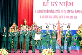 Kỷ niệm 80 năm ngày Truyền thống Lực lượng vũ trang tỉnh Phú Thọ (30/8/1945 - 30/8/2025) và đón nhận Huân chương bảo vệ Tổ quốc hạng Nhất