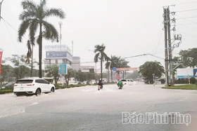 Bão số 5 gây ngập úng cục bộ một số tuyến đường tại khu vực Vĩnh Phúc