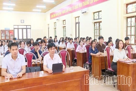 Khai giảng lớp bồi dưỡng nhận thức về Đảng cho học sinh THPT