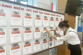 Phú Thọ triển khai mã QR tra cứu thủ tục hành chính