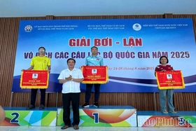 Phú Thọ thành công rực rỡ tại Giải bơi - lặn vô địch các câu lạc bộ quốc gia