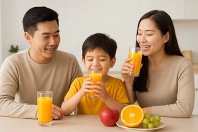 Gia đình có nên uống nước ép hoa quả thường xuyên?