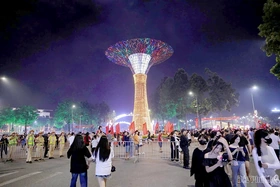 Phú Thọ rộn ràng đêm Quốc Khánh