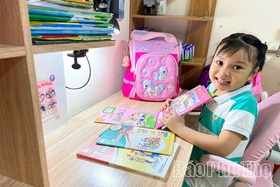 Hân hoan trước ngày khai trường