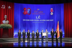 Tổng Bí thư Tô Lâm trao Huân chương Lao động hạng Nhất cho Đài Truyền hình Việt Nam