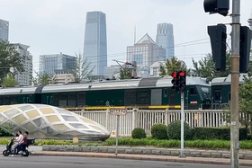 Đoàn tàu bọc thép bảo vệ ông Kim Jong-un khi công du nước ngoài