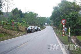 Phú Thọ: Quyết liệt xử lý các điểm đen, mất an toàn giao thông trên quốc lộ 6