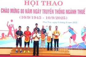 Hội thao chào mừng 80 năm Ngày truyền thống ngành Thuế