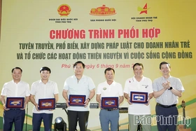 Tuyên truyền, phổ biến, xây dựng pháp luật cho doanh nhân trẻ