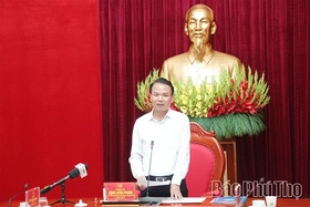 Thường trực Tỉnh ủy làm việc với Đảng ủy Sở Khoa học và Công nghệ