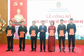 Phát huy truyền thống 80 năm, Tòa án nhân dân tỉnh Phú Thọ vững bước trong giai đoạn mới