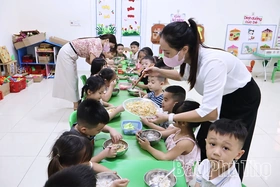 Đảm bảo an toàn thực phẩm bếp ăn bán trú trường học