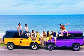 Rực rỡ sắc màu ở cung đường đẹp nhất Việt Nam tại Lâm Ðồng