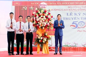 Trường Cao đẳng Công Thương Phú Thọ kỷ niệm 50 năm truyền thống đào tạo