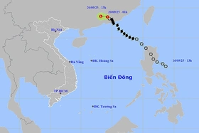 Thời tiết ngày 20/9: Áp thấp nhiệt đới suy yếu, không còn ảnh hưởng trực tiếp đến Việt Nam