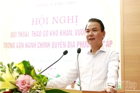 Đối thoại, tháo gỡ khó khăn, vướng mắc trong vận hành chính quyền địa phương 2 cấp