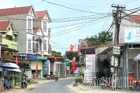 Hải Lựu tập trung phát triển tiểu thủ công nghiệp và thương mại - dịch vụ