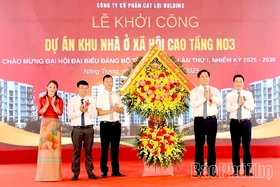 Khởi công Dự án Khu nhà ở xã hội cao tầng NO3