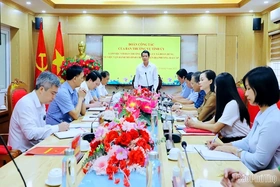 Đoàn giám sát của Ban Thường vụ Tỉnh ủy làm việc tại xã Đoan Hùng