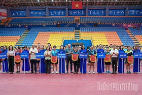 Khai mạc Giải bóng bàn các đội mạnh quốc gia năm 2025