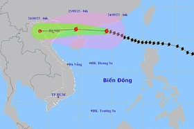 Thời tiết ngày 24/9: Siêu bão tiến vào Bắc Biển Đông, cảnh báo mưa lớn và gió giật mạnh