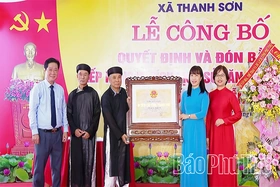 Đón Bằng công nhận DTLS - văn hoá cấp tỉnh Nhà thờ họ Nguyễn Bá