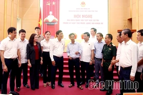 Đoàn đại biểu Quốc hội tỉnh tiếp xúc cử tri trước Kỳ họp thứ 10, Quốc hội khóa XV