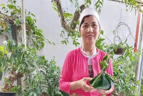 Món cá ốch đồ măng chua - nhung nhớ hương vị núi rừng