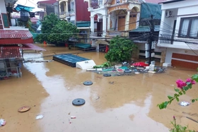 Mưa lớn, bốn tỉnh miền núi đối diện nguy cơ sạt lở đất