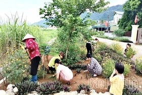 Tân Lạc xây dựng nông thôn mới nâng cao