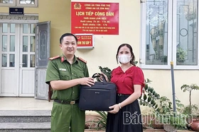 Hành động đẹp của Thượng uý Hà Tiến Dũng