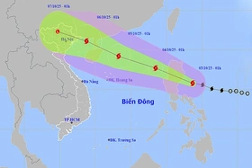 Thời tiết ngày 3/10: Bão số Matmo di chuyển vào Biển Đông, cảnh báo mưa lớn và lũ ở miền Bắc