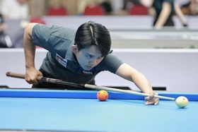 Billiards: Chiêm Hồng Thái tung sê-ri lớn ấn tượng vẫn bị loại đáng tiếc