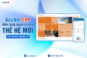 AccNet ERP – Nền tảng quản lý kho thế hệ mới cho doanh nghiệp số