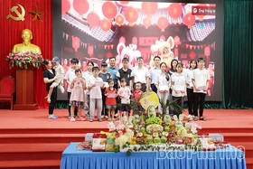 Trung thu yêu thương đến với trẻ em có hoàn cảnh khó khăn