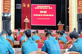 Tập huấn công tác tuyển chọn và gọi công dân nhập ngũ năm 2026